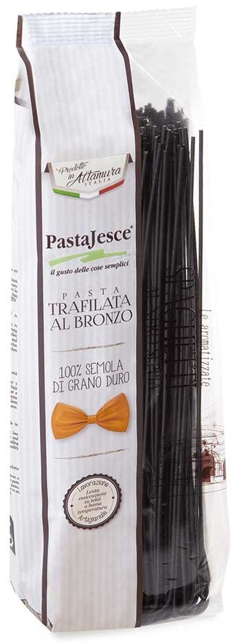 Паста Jesce Spaghetti Nero з чорнилами каракатиці Італія 500 гр