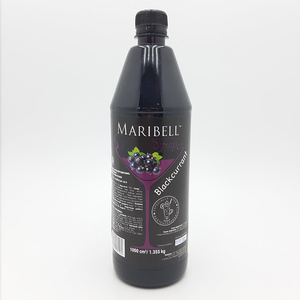 Сироп Чорна смородина Maribell 1л
