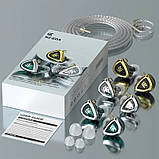 Набір навушників KZ EDA 3 in 1 з динамічним драйвером (Multicolor), фото 4