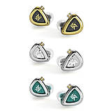 Набір навушників KZ EDA 3 in 1 з динамічним драйвером (Multicolor), фото 5