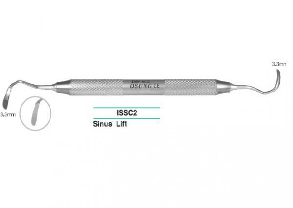Інструмент IMP-SC2, для синус ліфтингу, двосторонній, синус кюрета 3,3mm.Використовується для відділення