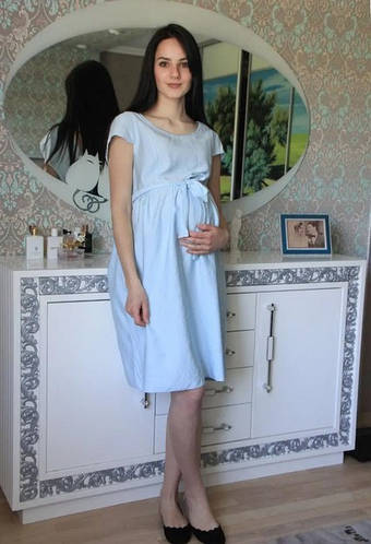 Мода для вагітних із родзинкою.