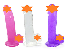 Фалоімітатор силіконовий Dreams Jelly S size