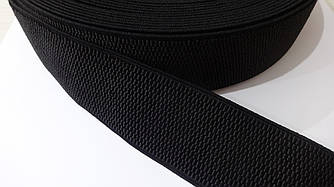 Резинка декоративная 5 см чорна