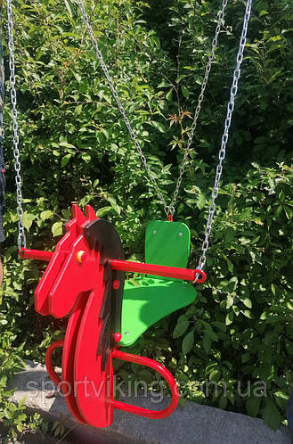 Качели " Лошадка" для маленьких на цепях., цена 4700 грн — Prom.ua (ID ...