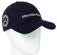 Черная автомобильная кепка бейсболка MERSEDES-BENZ мерседес мужская женская Темно-синий