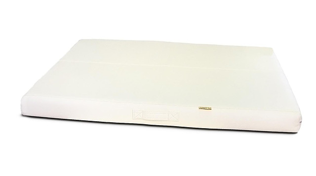 Мат гімнастичний білого кольору. Спортивний гімнастичний міцний мат, фото 1