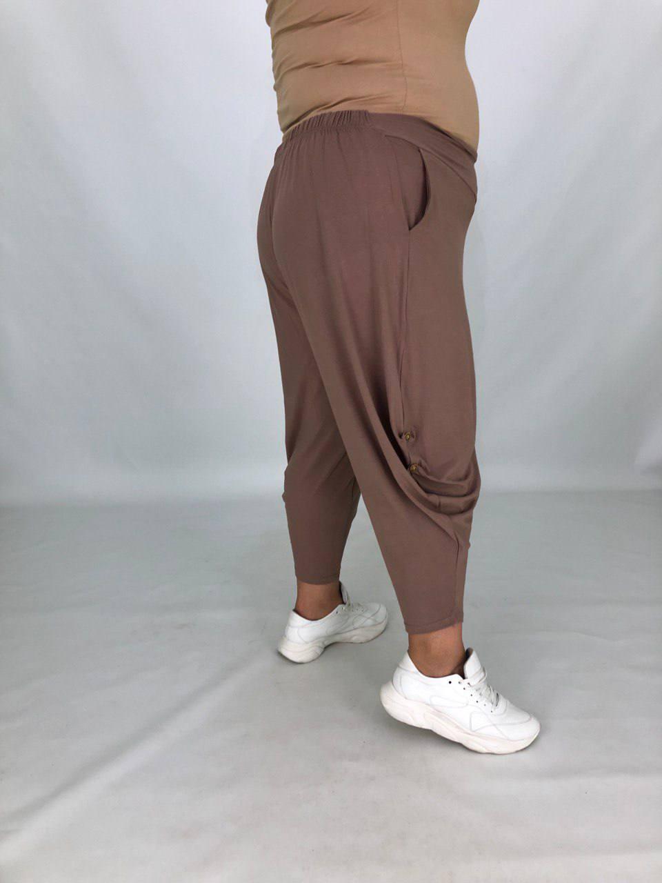 Жіночі супер стильні штани" Султанка" вільного крою  66-70: 72-76