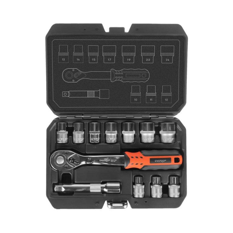 Набір інструментів Dnipro-M ULTRA Super Lock, 1/2" 12 шт.