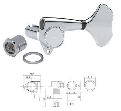 Колки для бас-гітари GOTOH GB707 C