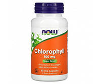 Натуральная добавка NOW Foods Chlorophyll 100 мг 90 капсул(5481338)