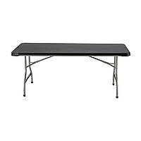 Складной стол LIFETIME 80350 (183 x 76 x 74 см) Черный/Серебристый