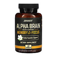 Onnit Alpha Brain память и концентрация 90 капсул