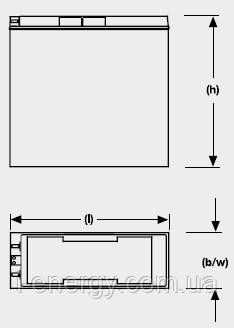 Размеры, тип вывода и момент затяжки аккумулятора Marathon M12V60 FT