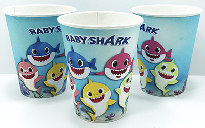 "Бебі Шарк" - Стаканчики 250 мл., фото 1