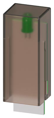 Світлодіодний модуль, зелений, DC 24 V, LZS: PTMG0024