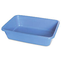 Туалет для кішок/ Лоток для кішок із бортиком Природа Доллі 31x42,5x11 см, колір асорті