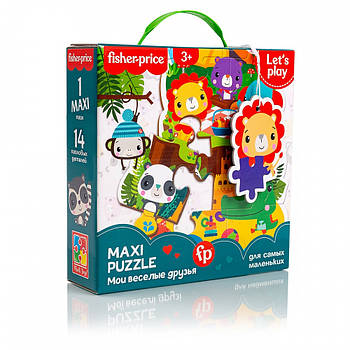 Maxi puzzle Fisher-Price Мої веселі друзі Владі Тойс (VT1711-06)