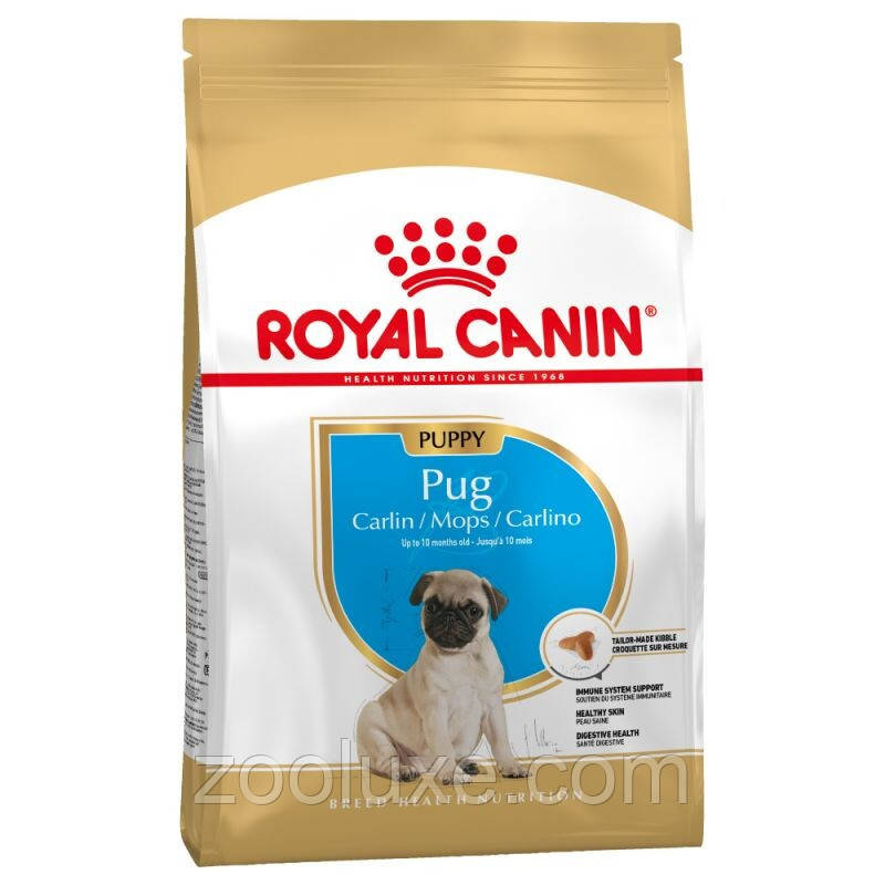 Royal Canin Pug Puppy 1,5 кг / Роял Канін Пап Пап Паппі 1,5 кг — корм для собак породи Мопс