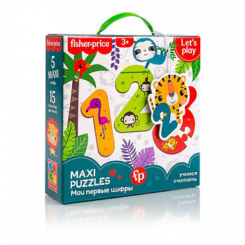 Maxi puzzle Fisher-Price Мої перші цифри Владі Тойс (VT1711-03)