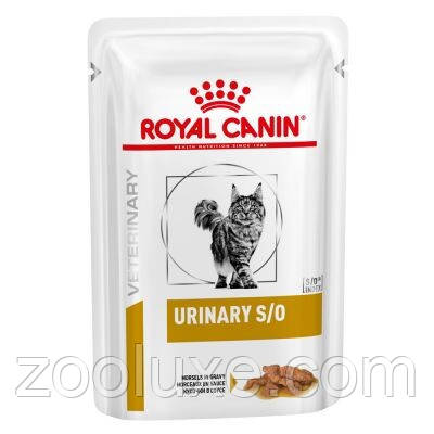 Royal Canin Urinary S/O Sauce 85 г/Роял Канін Уринарі С/О Соус 85 г — корм для кішок