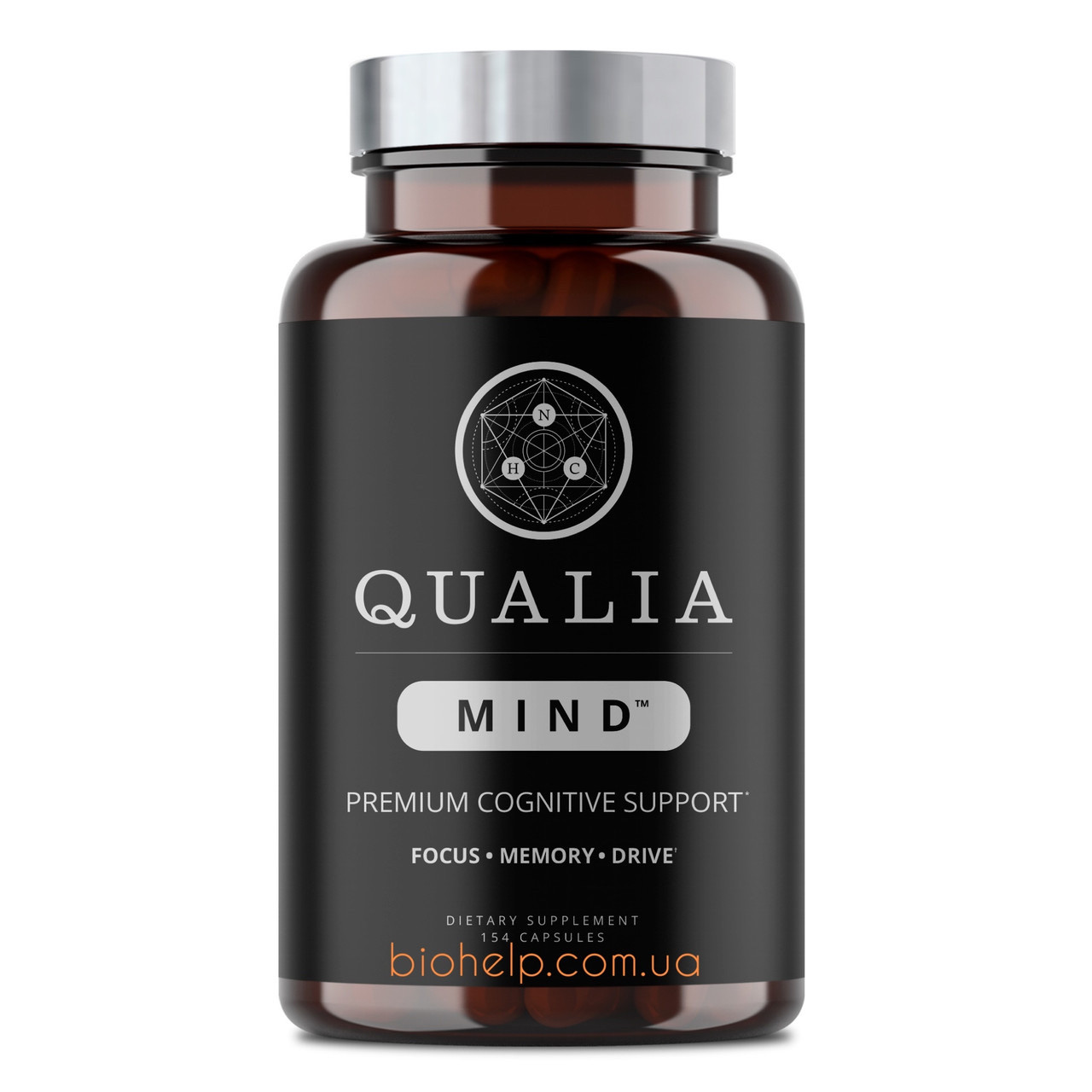 Neurohacker Qualia Mind Collective / Підтримка когнітивних функцій преміум 90 капсули BX025