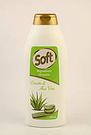 Гель для душу з екстрактом алое віра Soft Estratto di Aloe Vera 750 мл (Італія)