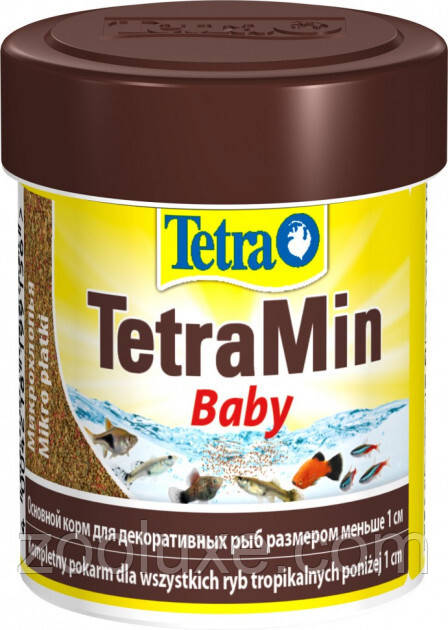 Корм для акваріумних рибок Tetra TetraMin Baby 66 мл/корм для рибок тетрамін Бейбі