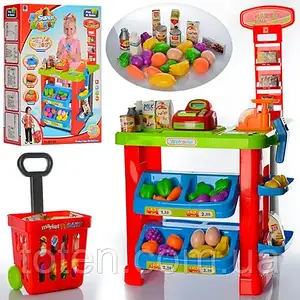 Супермаркети, касові апарати, візки