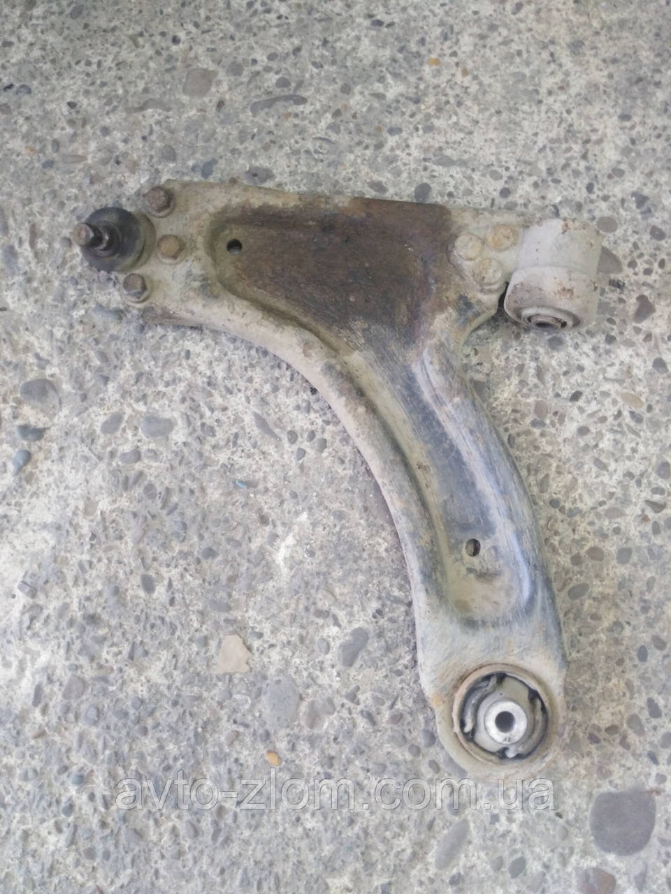 Важіль передній лівий Opel Combo C, Corsa C, Meriva A. Опель Комбо Ц, Корса Ц, Меріва А., фото 1