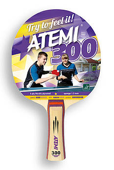 Ракетка для настільного тенісу ATEMI 300 1 зірка Естонія