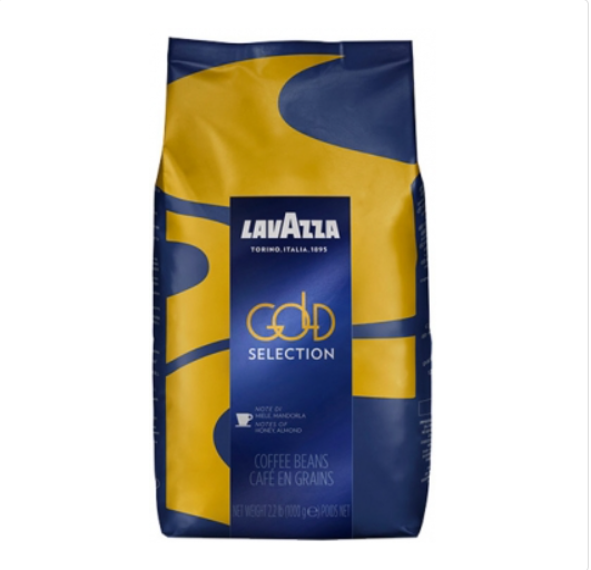 Кава в зернах 1КГ натуральний LAVAZZA GOLD SELECTION ESPRESSO елітний зернової кави