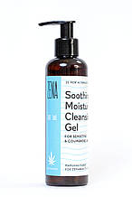 Гель для вмивання для чутливої та куперозної шкіри Soothing & moisture gel ZENA Cannabis 200 мл