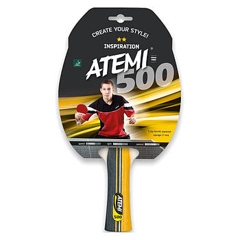 Ракетка для настільного тенісу ATEMI 500 2 зірки Естонія