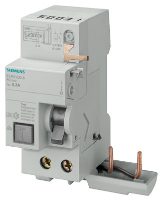 Блок ПЗВ тип AC 0.3-40A 2-ПОЛ 30MA, 5SM2323-0
