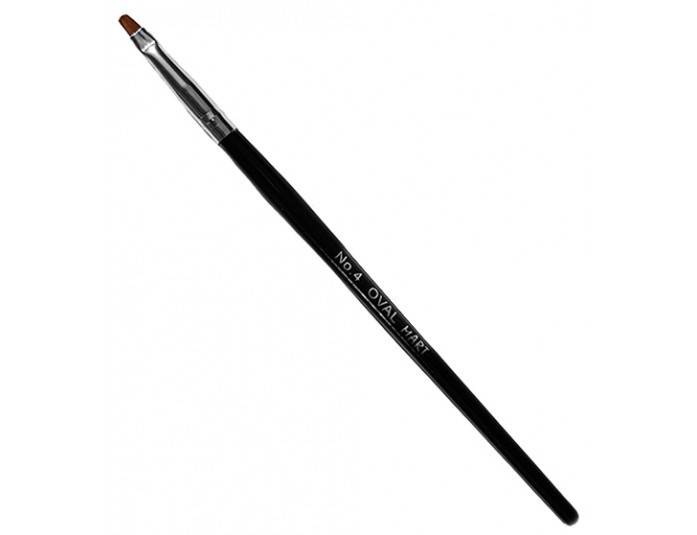 Пензлик для гелю OVAL MART №4, фото 1