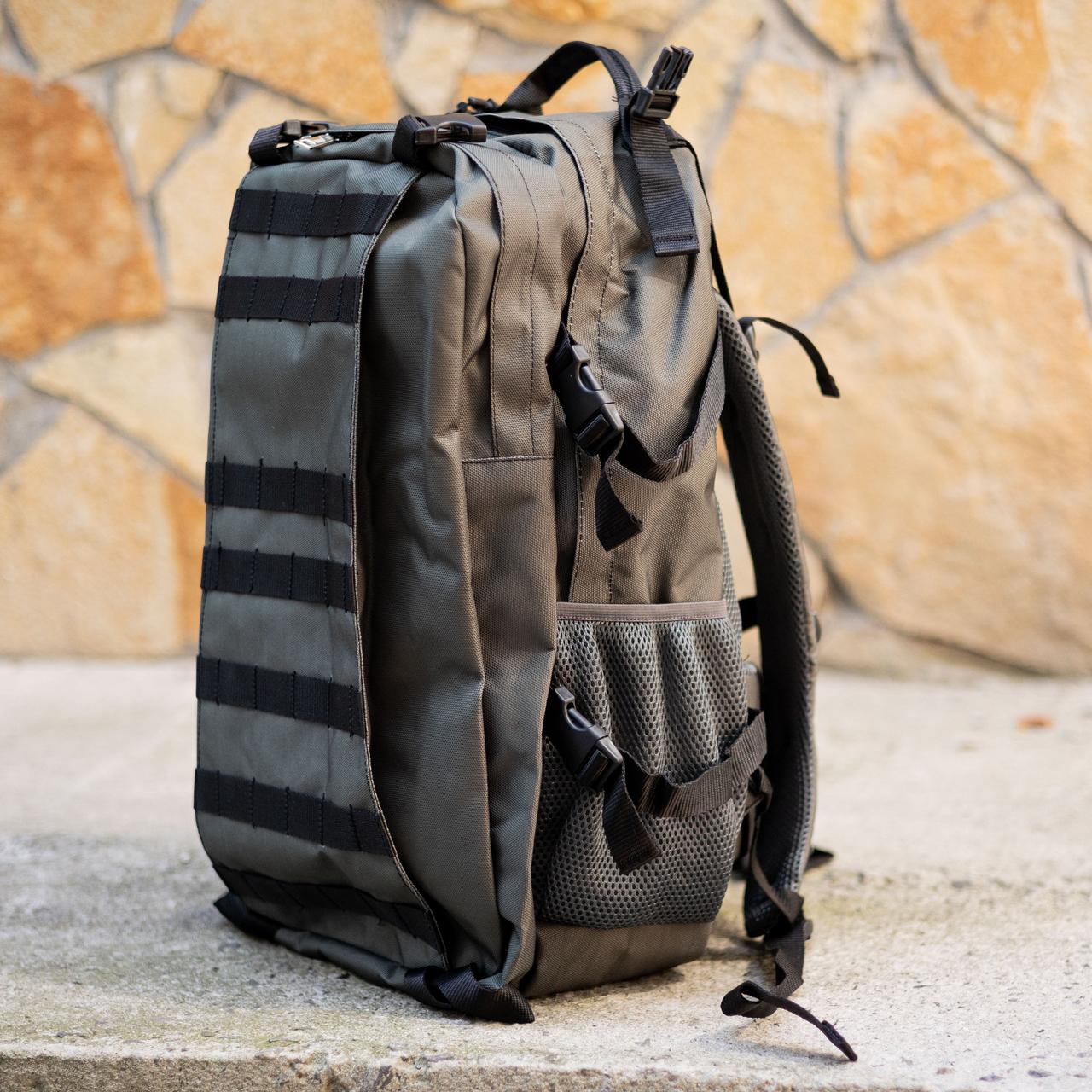 Тактичний рюкзак військовий 2 відділа 36л Темна олива, фото 1