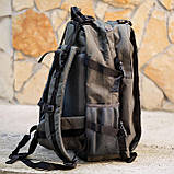 Тактичний рюкзак військовий 2 відділа 36л Темна олива, фото 2