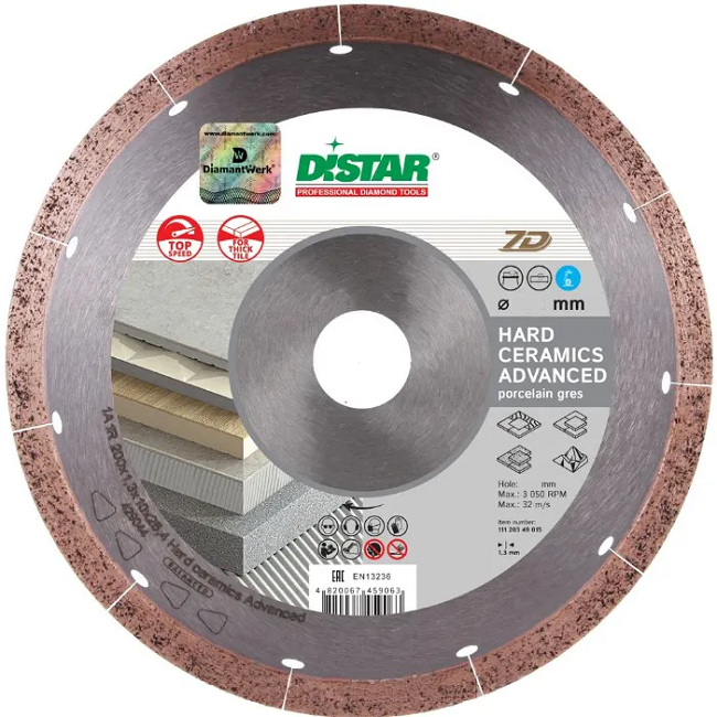 Круго діамантовий Distar 1A1R 300x1,8/1,5x10x32 Hard ceramics Advanced