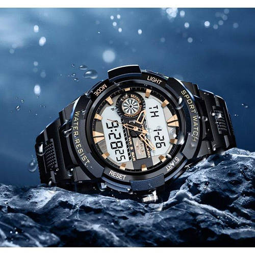 Купить Мужские спортивно-тактические кварцевые часы LIGE 5 атм, цена ...