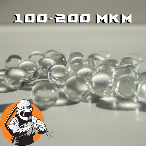 Склокульки для струминної обробки / 100-200 мкм