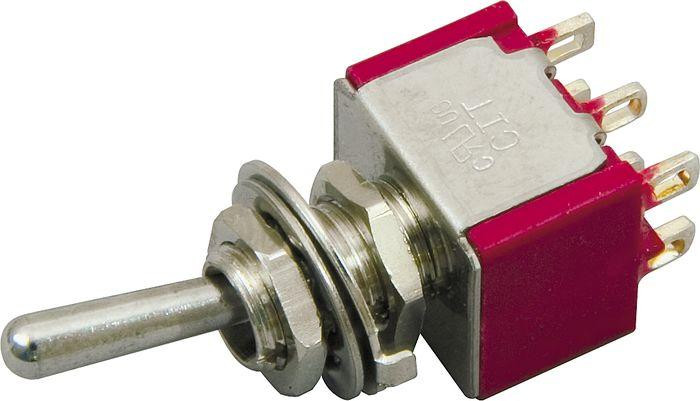 Перемикач DIMARZIO EP1107 DPDT 3-WAY MINI SWITCH (on-off-on)