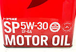 Моторна олива Toyota 5W-30 SP/GF-6A (Тойота 5в30) Оригінал 08880-13705 4 л, фото 4