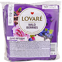 Чай черный LOVARE Wild Berries - Дикая ягода 50х2,0г