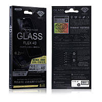 Захисне скло WK Black Panther Series Flex 4D Curved Tempered Glass чорне для iPhone 6 Plus/7 Plus/8 Plus