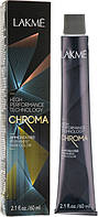 Безаммиачная перманентная краска для волос Lakme Chroma Permanent Hair Color 60ml (Все цвета в наличии)