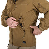 Вітрозахисна Куртка Helikon-Tex COUGAR QSA + HID Soft Shell Windblocker Black KU-CGR-SM-01, фото 9