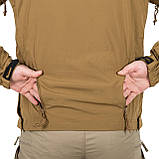 Вітрозахисна Куртка Helikon-Tex COUGAR QSA + HID Soft Shell Windblocker Black KU-CGR-SM-01, фото 8