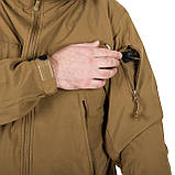 Вітрозахисна Куртка Helikon-Tex COUGAR QSA + HID Soft Shell Windblocker Black KU-CGR-SM-01, фото 10