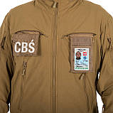 Вітрозахисна Куртка Helikon-Tex COUGAR QSA + HID Soft Shell Windblocker Black KU-CGR-SM-01, фото 6